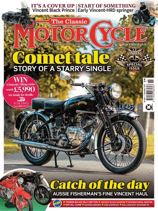 Cover image for The Classic MotorCycle